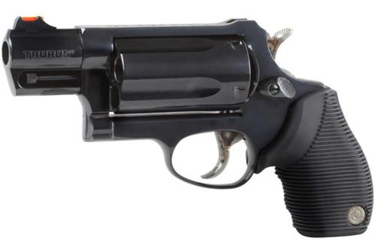 Buy Taurus Judge Tracker Public Defender 410/45LC 2.5" 5rd Ribber Grip Bl online