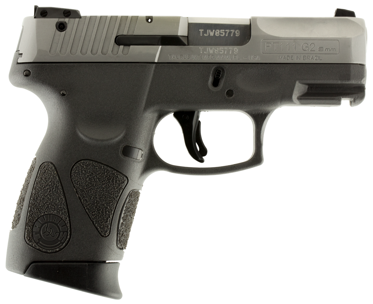 Buy Taurus Pt111 Mil Pro G2 9mm 3.2" Barrel Gray Grip 12rd Mag online